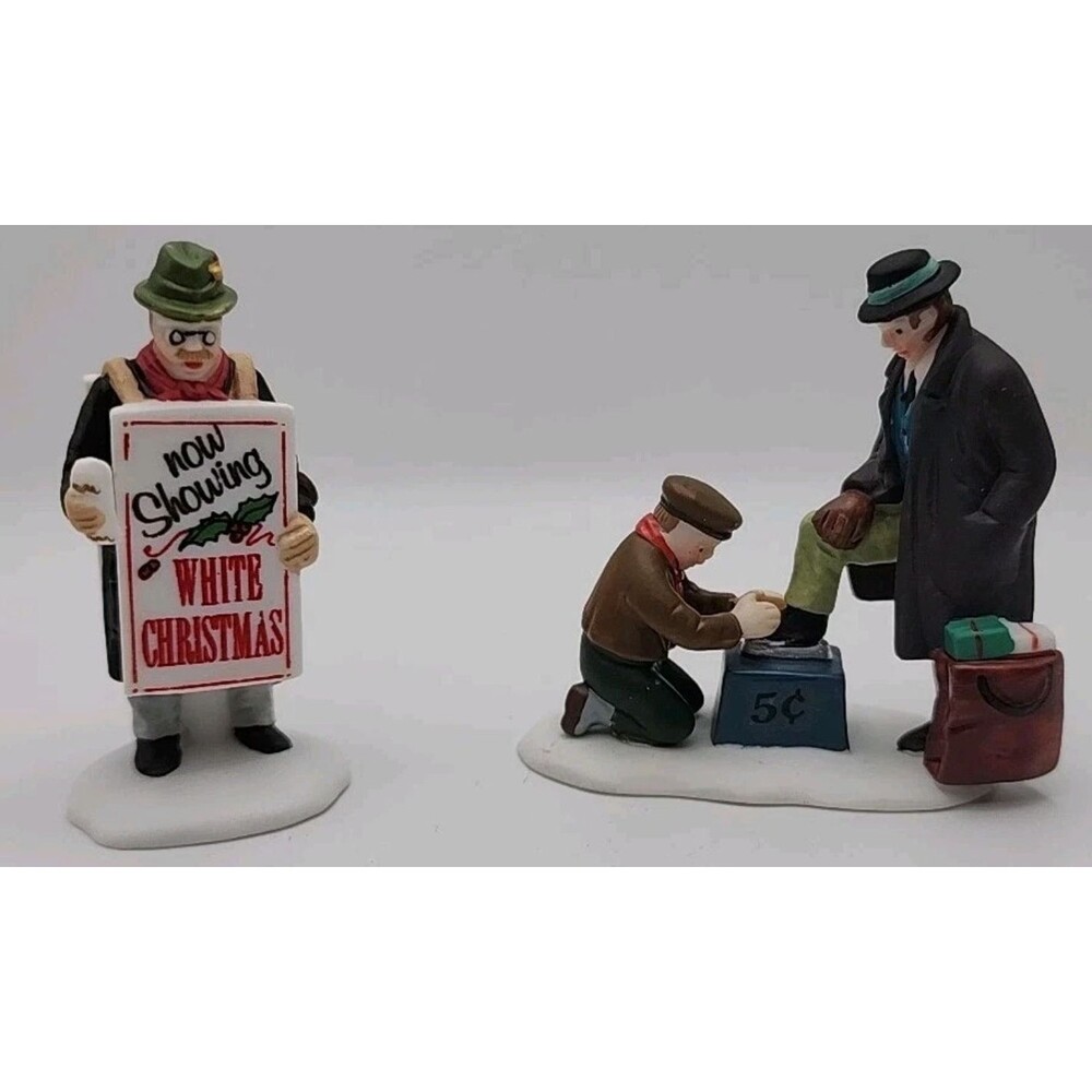 Dept 56 #5545-0 All Around The Town NIB Set of 2 Christmas in the City Retired